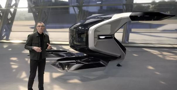 ces 2021 GM flyvende elektriske køretøj
